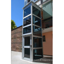 China-Glas-Schacht-Villa heben billige Lift-Plattform